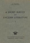 A short survey of english literature (1. osa)