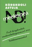 Kõrgkooli astuja meelespea