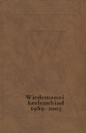 Wiedemanni keeleauhind 1989-2003