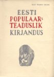 Eesti populaarteaduslik kirjandus