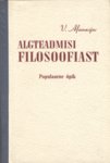 Algteadmisi filosoofiast