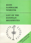 Eesti sammalde nimestik. List of the Estonian bryophytes