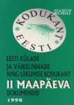 Eesti külade ja väikelinnade ning liikumise Kodukant II maapäeva dokumendid