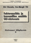 SAS/käsiraamat (2. osa)