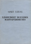 Lindudest suulises rahvapärimuses