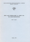 Eesti laste küüditamine 14. juunil 1941 kui genotsiidikuritegu