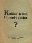 Kuidas wõita lugupidamist?