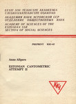 Estonian cantometric attempt (2. osa)