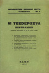 VI teedepäeva referaadid