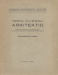 Tartu ülikooli arkitektid