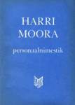 Harri Moora. Харри Альбертович Моора