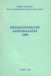 Pedagoogiline aastaraamat 1989