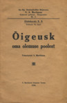 Õigeusk oma olemuse poolest