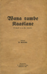 Wana rambe. Kaaslane