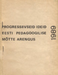 Progressiivseid ideid eesti pedagoogilise mõtte arengus