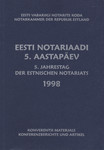 Notari rollist tänapäeva ühiskonnas. Über die Rolle des Notars in der Heutigen Zeit
