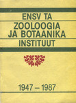 Zooloogia ja Botaanika Instituut 1947-1987