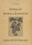 Humalad ja humalakasvatus