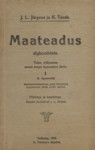 Maateadus algkoolidele (1. osa)