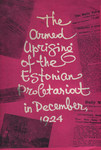 The armed uprising of the Estonian proletariat on December 1, 1924
