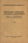 Pärnumaal leiduvatest võõramaa puuseltsidest