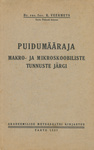 Puidumääraja makro- ja mikroskoobiliste tunnuste järgi