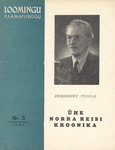 Ühe Norra reisi kroonika