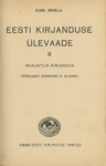 Eesti kirjanduse ülevaade