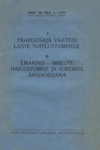 Praegusaja vaateid laste toitlustamisele. Emarind - imikute haigustumise ja suremise ärahoidjana