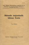 Metsade majanduslik tähtsus Eestis