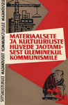 Materiaalsete ja kultuuriliste hüvede jaotamisest üleminekul kommunismile