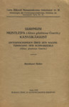 Uurimusi mustlepa (Alnus glutinosa Gaertn.) kasvukäigust