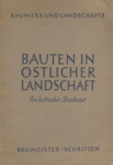 Bauten in östlicher Landschaft