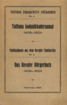 Tallinna kodanikkuderaamat. Das Revaler Bürgerbuch