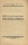 Eesti Ev. Luth. Usu Kiriku seadlused