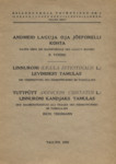 Andmeid Laguja oja jõeforelli kohta. Linnuroni (Ligula intestinalis l.) levimisest Tamulas. Tuttpütt (Podiceps cristatus l.) linnuroni kandjaks Tamulas
