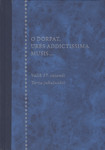 O Dorpat, urbs addictissima musis...