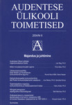 Audentese Ülikooli Toimetised 2004/06