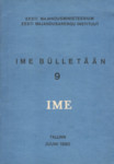 IME-bülletään (9. osa)