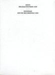 Eesti helisalvestised 1939. Estonian Sound Recordings 1939