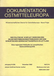 Dokumentation Ostmitteleuropa, Dezember 1988, Jahrgang 14 (38), Heft 5/6