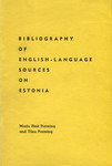 A bibliography of English-language sources on Estonia