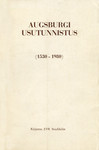 Augsburgi usutunnistus