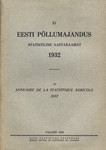 Eesti põllumajandus 1932 (11. osa)