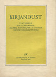 Kirjandust teatritele, kultuurihoonete, klubide, rahvamajade ja koolide isetegevuskollektiividele