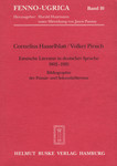 Estnische Literatur in deutscher Sprache 1802-1985