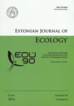 Estonian Journal of Ecology. Volume 60. 2011/2