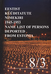 Eestist 1945-1953 küüditatute nimekiri