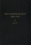 Eestikeelne raamat 1901-1917 (1. osa)