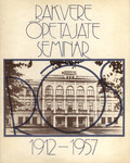 Rakvere Õpetajate Seminar 1912-1957